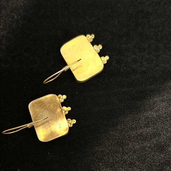 Malachite 925 Sterling Silver Earrings - Picture 5 of 5